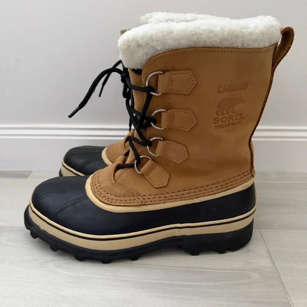 Sorel Men's Caribou Winter Boots 8.5 Waterproof